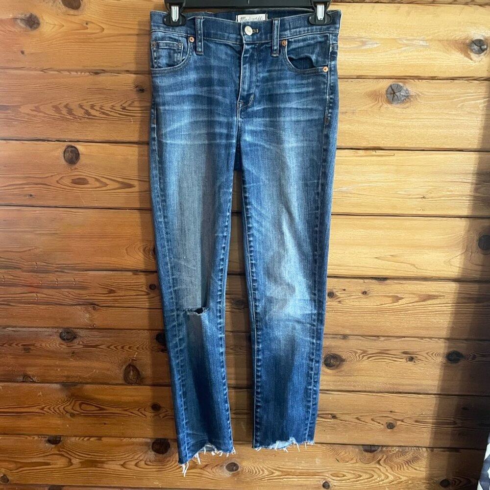 Madewell High Riser Skinny Jeans Size 26